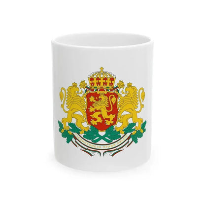 Coat of arms of Bulgaria - White Coffee Mug 11oz - Go Mug Yourself