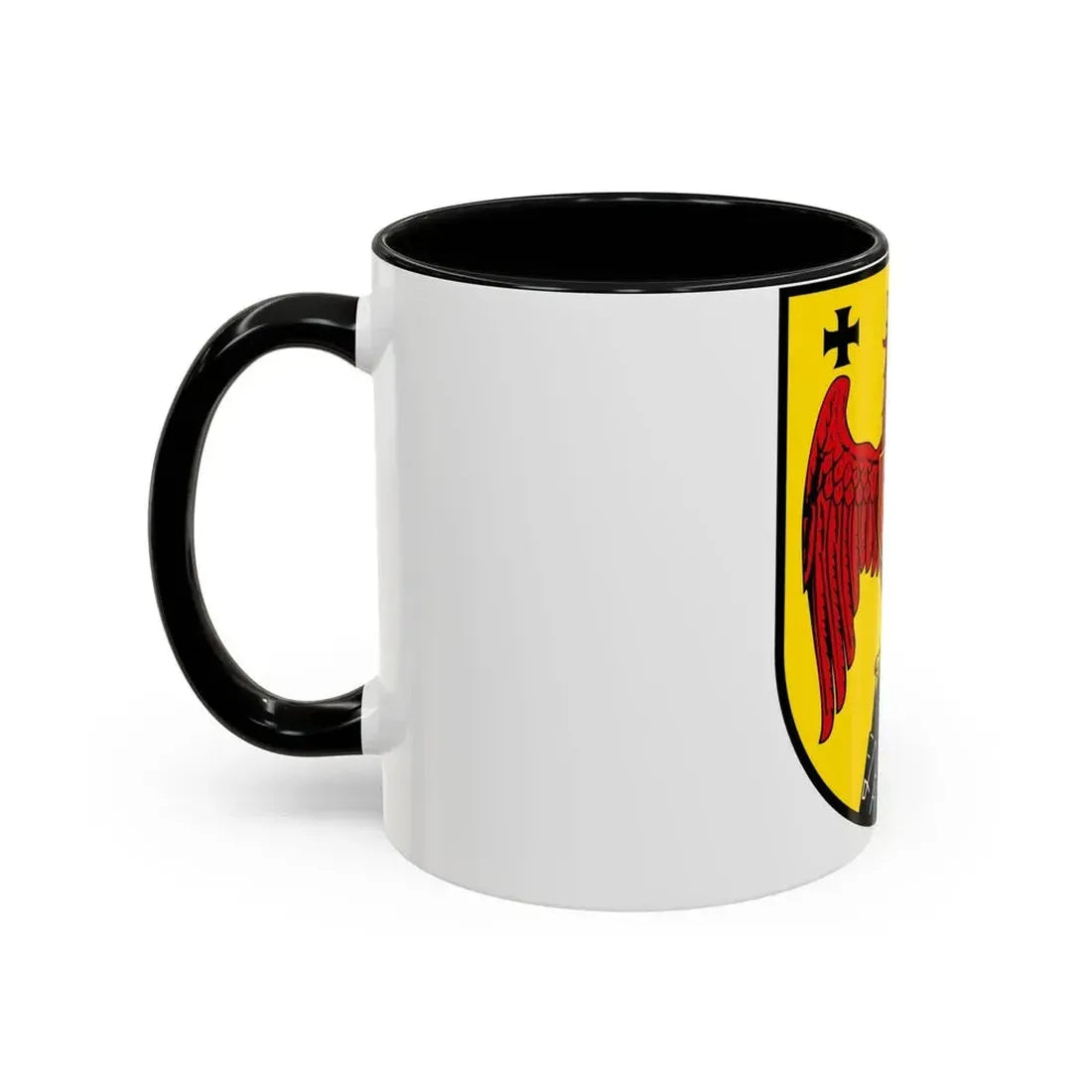Coat of Arms of Burgenland Austria - Accent Coffee Mug - Go Mug Yourself