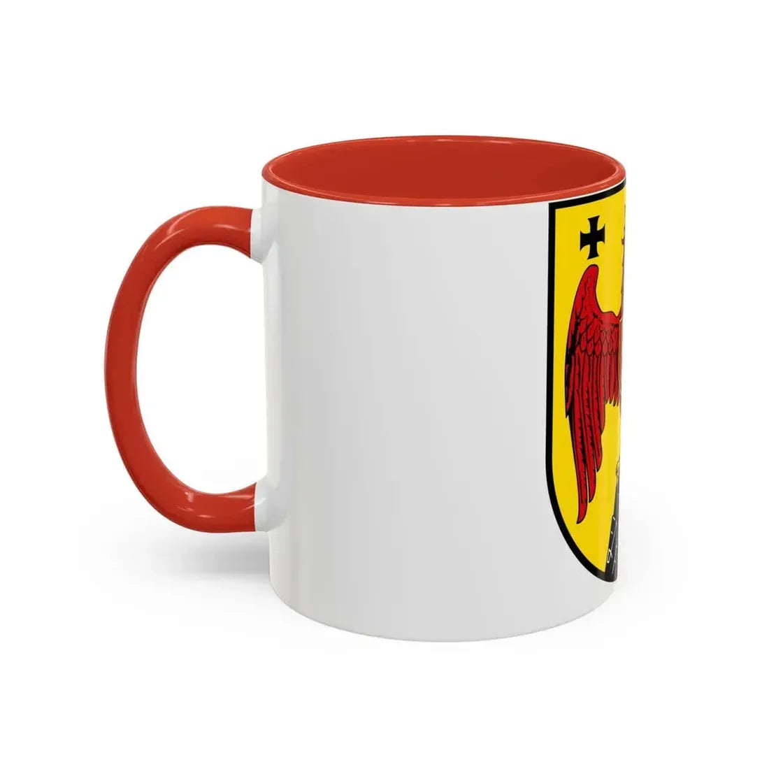 Coat of Arms of Burgenland Austria - Accent Coffee Mug - Go Mug Yourself