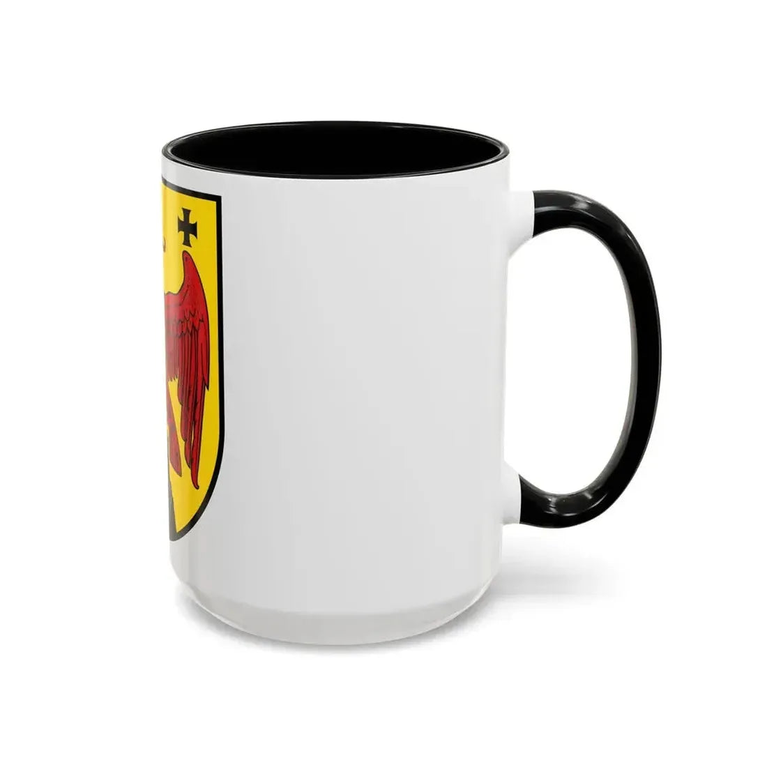 Coat of Arms of Burgenland Austria - Accent Coffee Mug - Go Mug Yourself