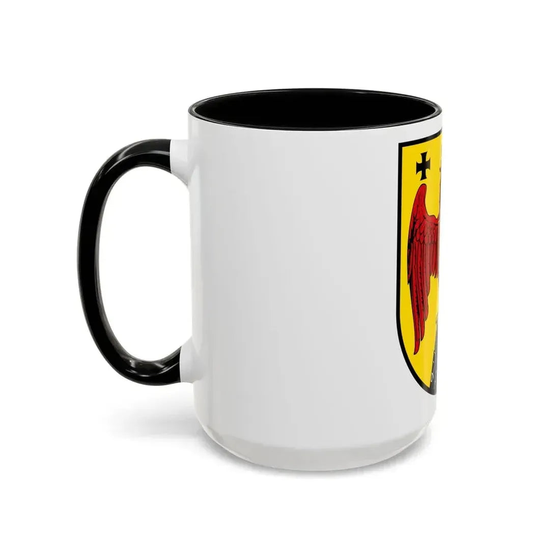 Coat of Arms of Burgenland Austria - Accent Coffee Mug - Go Mug Yourself