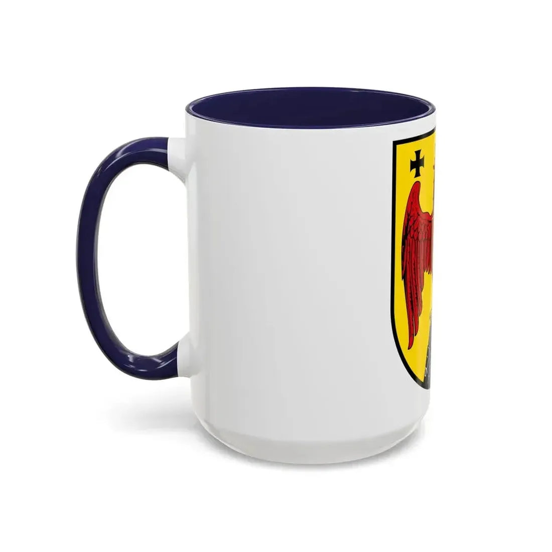 Coat of Arms of Burgenland Austria - Accent Coffee Mug - Go Mug Yourself