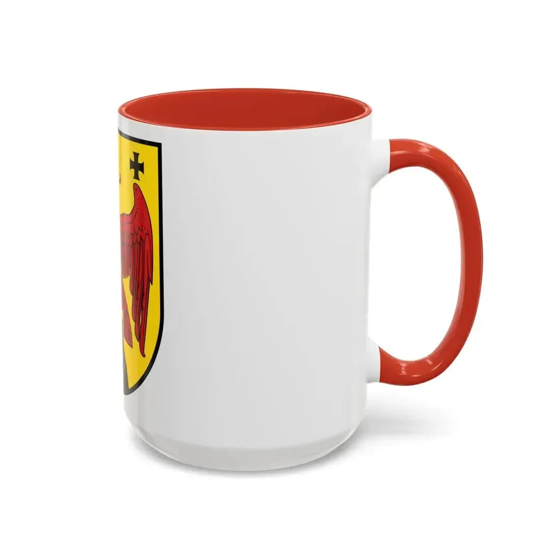 Coat of Arms of Burgenland Austria - Accent Coffee Mug - Go Mug Yourself