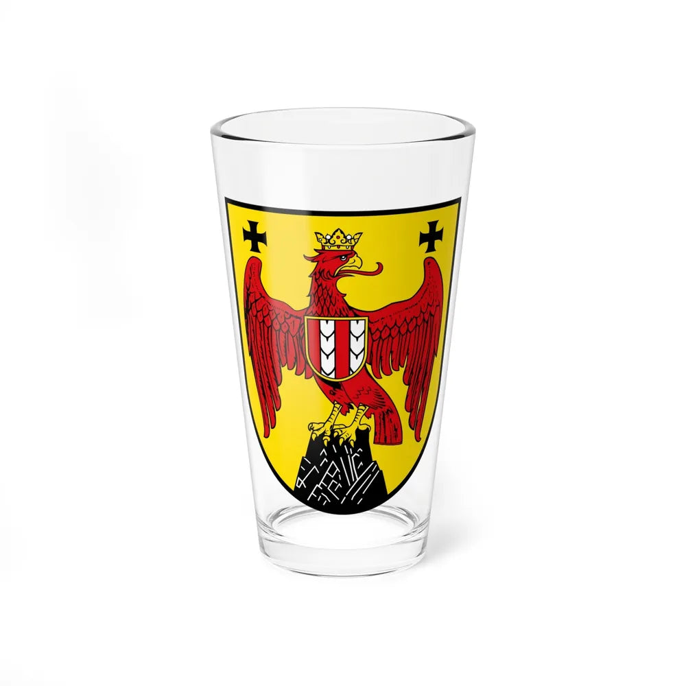 Coat of Arms of Burgenland Austria - Pint Glass 16oz-16oz-Go Mug Yourself