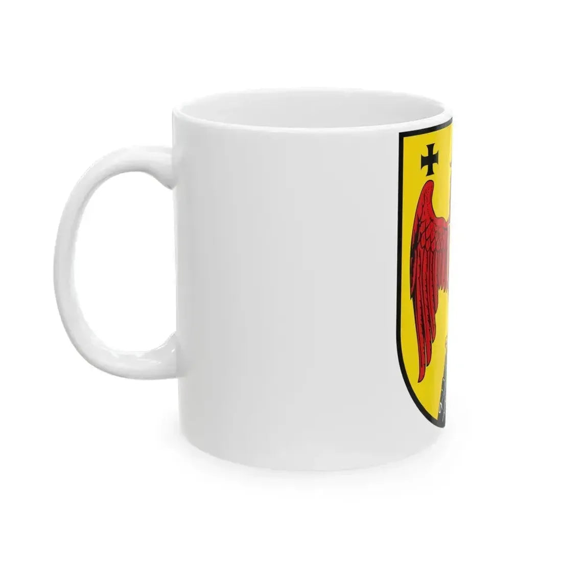 Coat of Arms of Burgenland Austria - White Coffee Mug - Go Mug Yourself