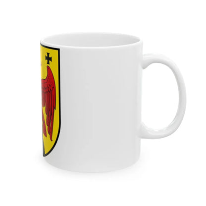 Coat of Arms of Burgenland Austria - White Coffee Mug-Go Mug Yourself