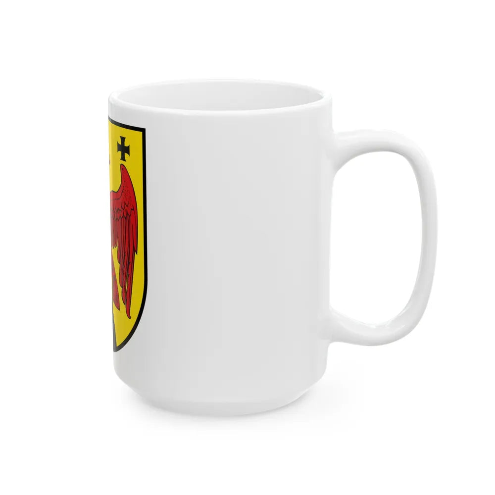 Coat of Arms of Burgenland Austria - White Coffee Mug-Go Mug Yourself