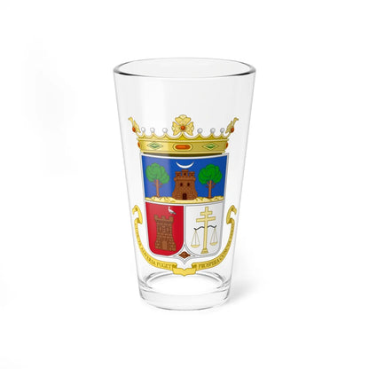 Coat of Arms of Burjassot (Spain) (Coat of Arms) Pint Glass 16oz 16oz - Go Mug Yourself