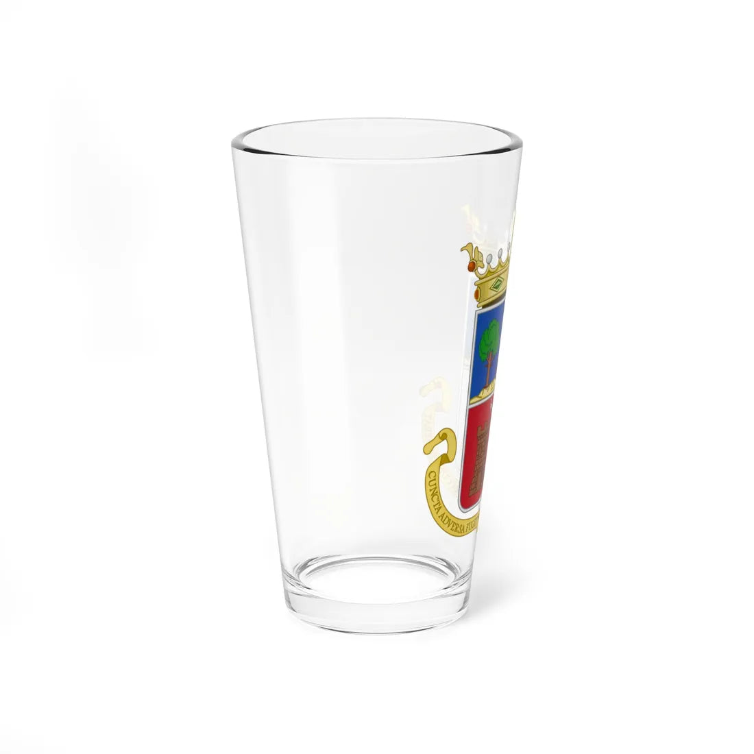 Coat of Arms of Burjassot (Spain) (Coat of Arms) Pint Glass 16oz - Go Mug Yourself