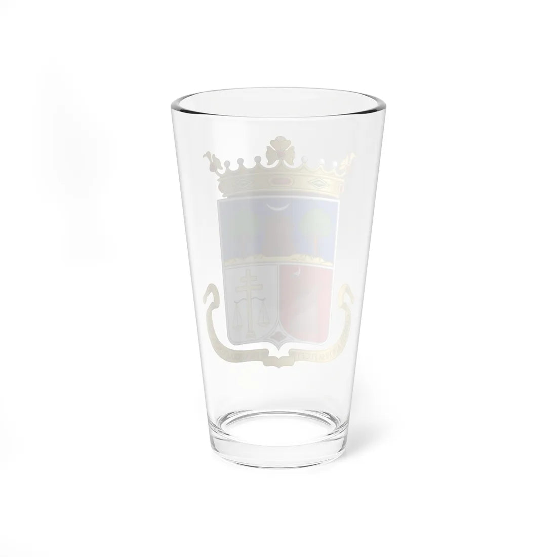 Coat of Arms of Burjassot (Spain) (Coat of Arms) Pint Glass 16oz - Go Mug Yourself