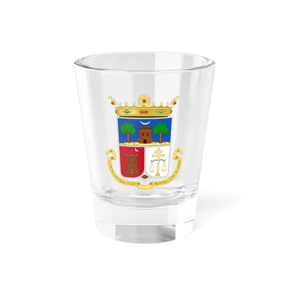 Coat of Arms of Burjassot (Spain) (Coat of Arms) Shot Glass 1.5oz 1.5oz - Go Mug Yourself