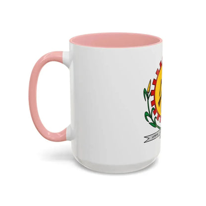 Coat of arms of Burkina Faso 1984-1991 - Accent Coffee Mug - Go Mug Yourself
