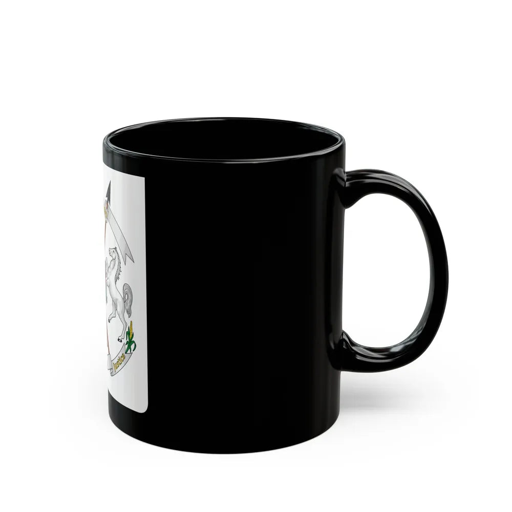 Coat of arms of Burkina Faso - Black Coffee Mug-Go Mug Yourself