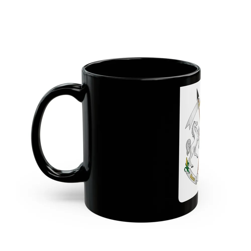 Coat of arms of Burkina Faso - Black Coffee Mug-Go Mug Yourself