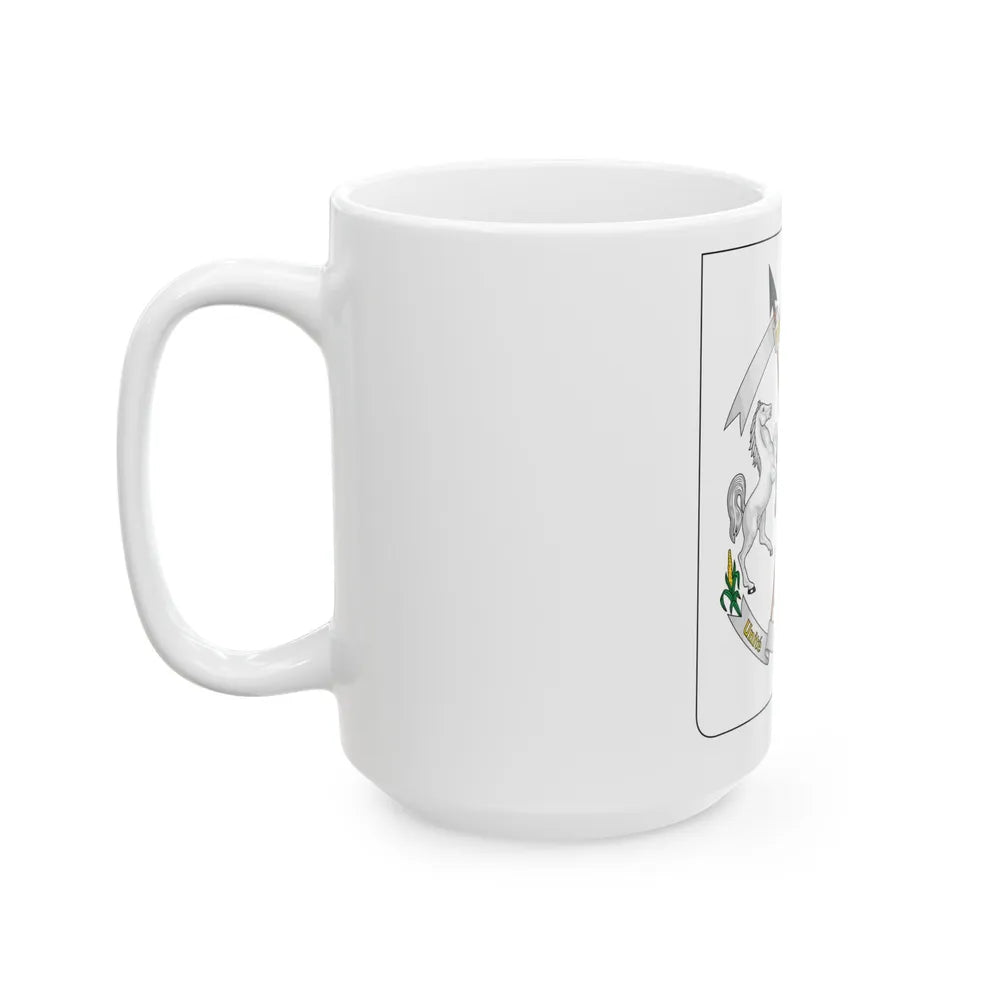 Coat of arms of Burkina Faso - White Coffee Mug-Go Mug Yourself