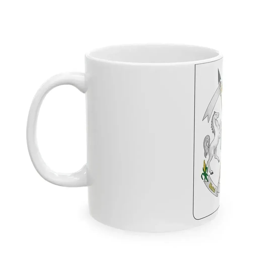 Coat of arms of Burkina Faso - White Coffee Mug - Go Mug Yourself