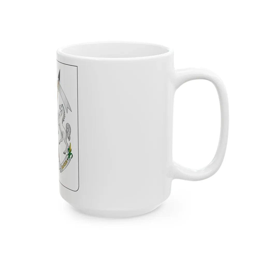 Coat of arms of Burkina Faso - White Coffee Mug-Go Mug Yourself