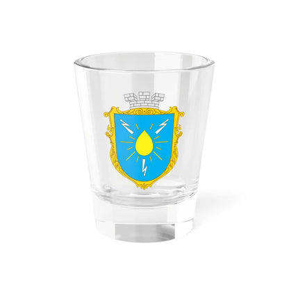 Coat of Arms of Burshtyn 2003-2013 (Ukraine) (Coat of Arms) Shot Glass 1.5oz 1.5oz - Go Mug Yourself