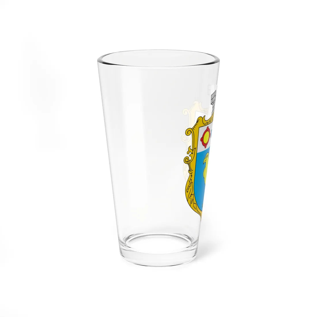 Coat of Arms of Burshtyn (Ukraine) (Coat of Arms) Pint Glass 16oz - Go Mug Yourself