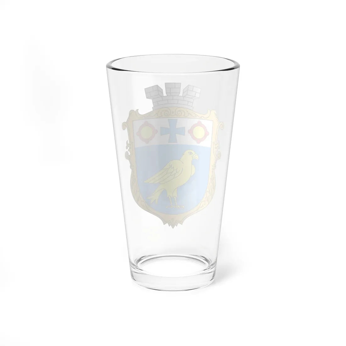 Coat of Arms of Burshtyn (Ukraine) (Coat of Arms) Pint Glass 16oz - Go Mug Yourself