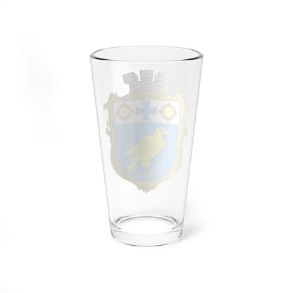 Coat of Arms of Burshtyn (Ukraine) (Coat of Arms) Pint Glass 16oz - Go Mug Yourself
