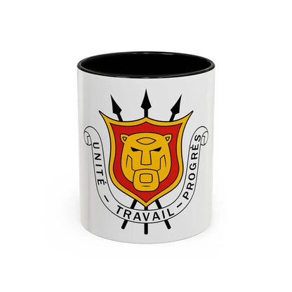 Coat of arms of Burundi - Accent Coffee Mug 11oz Black - Go Mug Yourself
