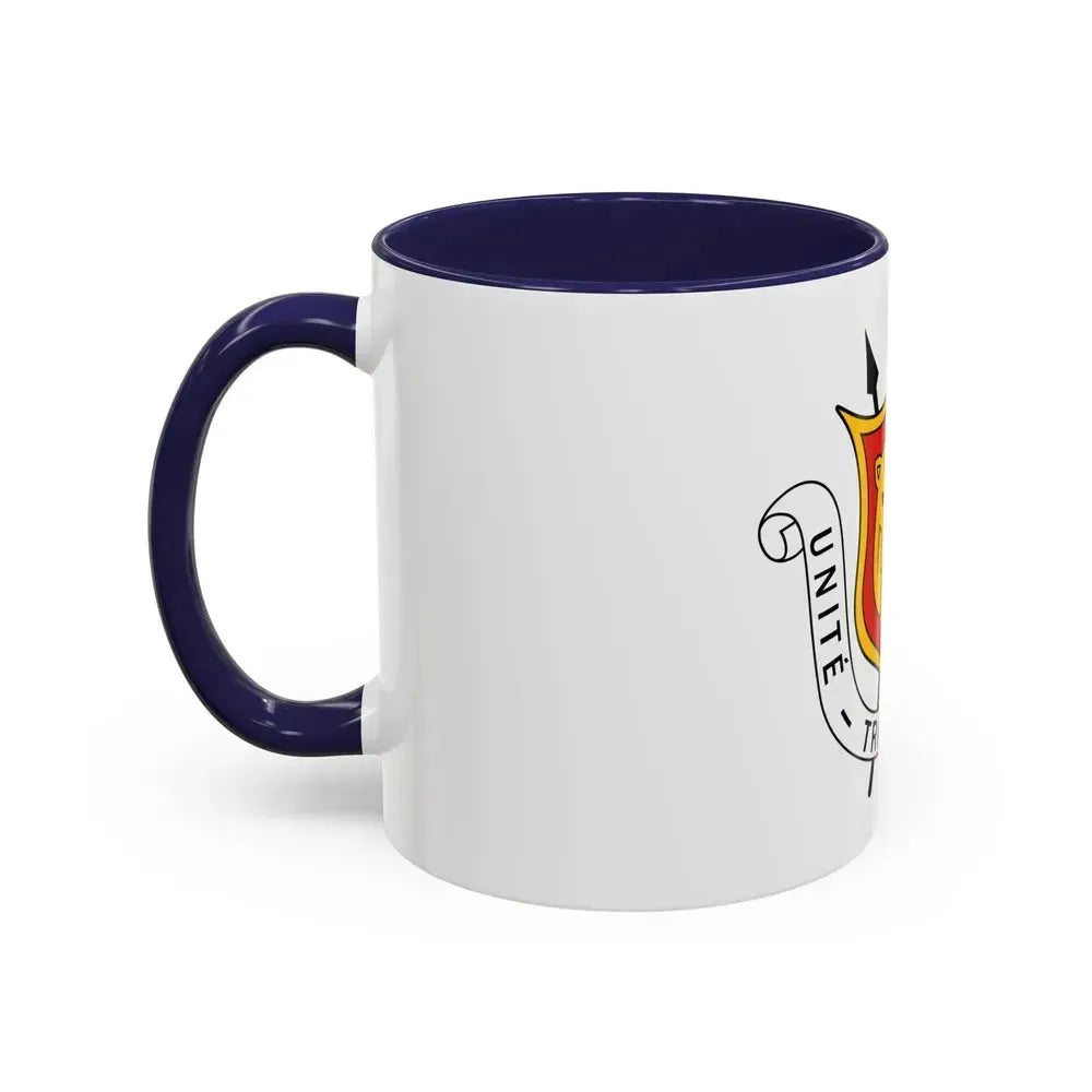 Coat of arms of Burundi - Accent Coffee Mug - Go Mug Yourself