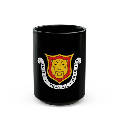 Coat of arms of Burundi - Black Coffee Mug-15oz-Go Mug Yourself