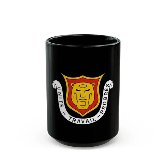 Coat of arms of Burundi - Black Coffee Mug 15oz - Go Mug Yourself