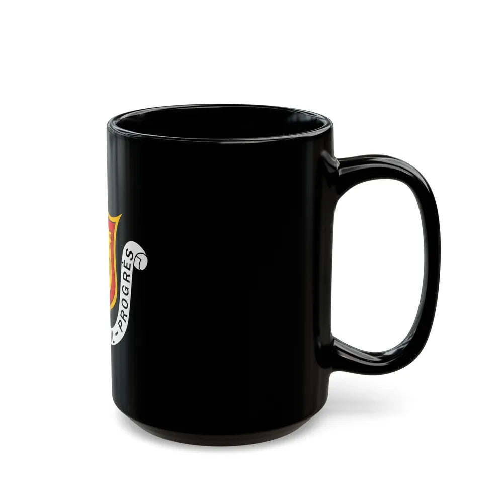 Coat of arms of Burundi - Black Coffee Mug-Go Mug Yourself