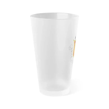 Coat of arms of Burundi - Frosted Pint Glass 16oz - Go Mug Yourself