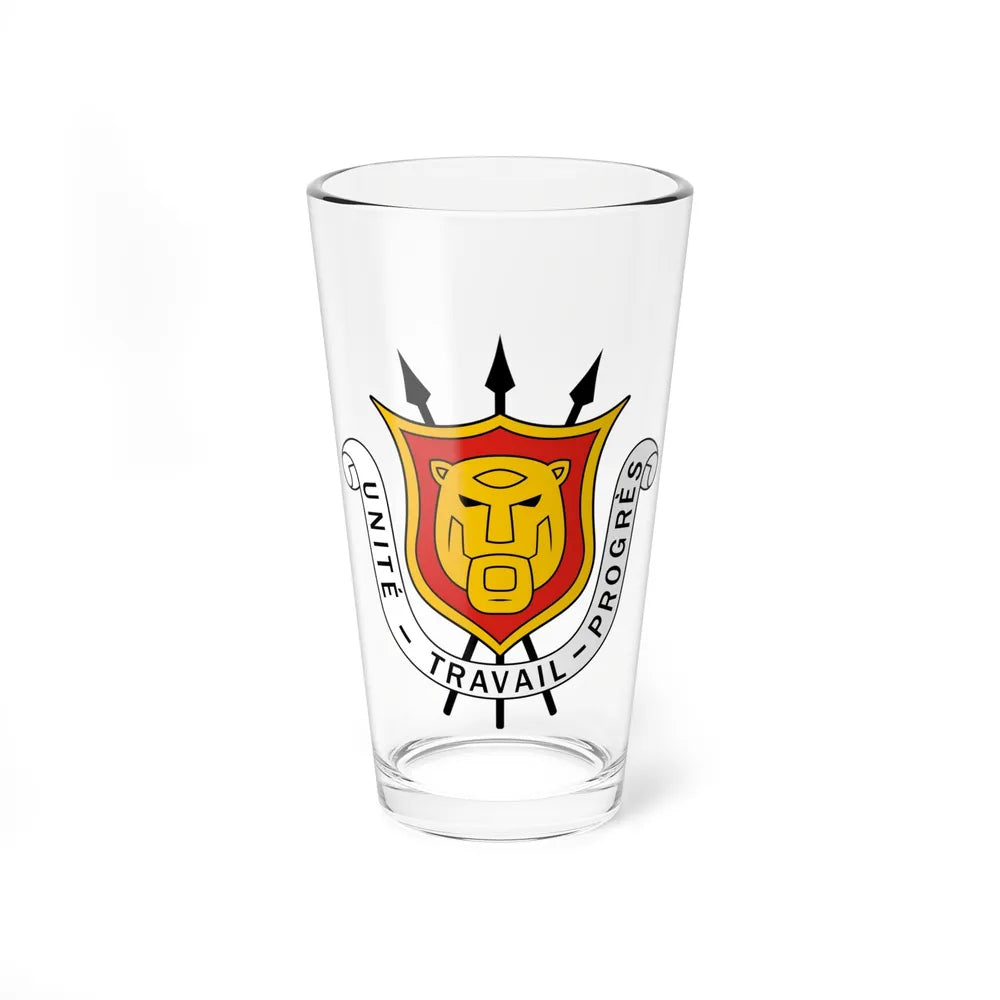 Coat of arms of Burundi - Pint Glass 16oz-16oz-Go Mug Yourself