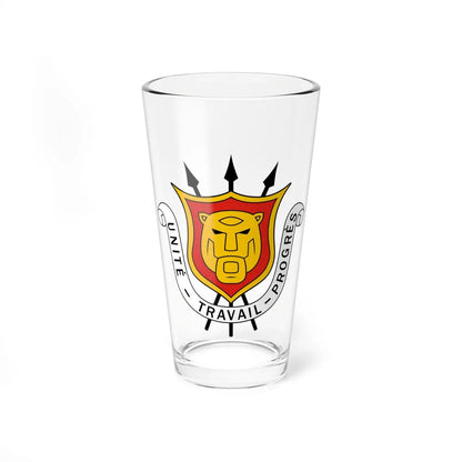 Coat of arms of Burundi - Pint Glass 16oz-16oz-Go Mug Yourself