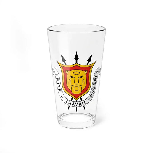 Coat of arms of Burundi - Pint Glass 16oz 16oz - Go Mug Yourself