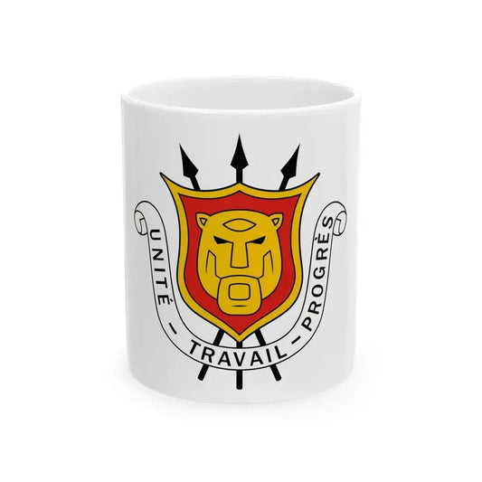 Coat of arms of Burundi - White Coffee Mug 11oz - Go Mug Yourself