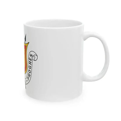Coat of arms of Burundi - White Coffee Mug - Go Mug Yourself