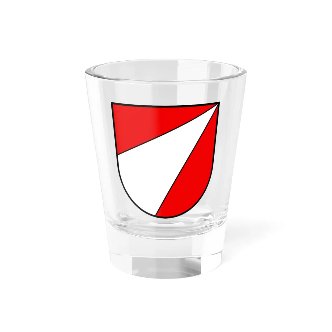 Coat of arms of Buttisholz (Switzerland) (Coat of Arms) Shot Glass 1.5oz 1.5oz - Go Mug Yourself