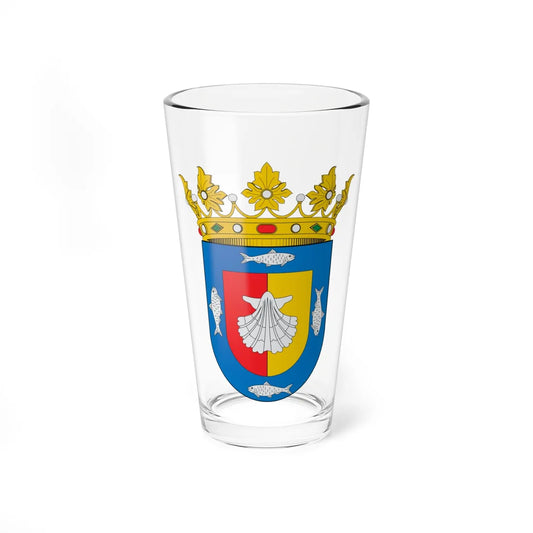 Coat of arms of Californias (Mexico) (Coat of Arms) Pint Glass 16oz 16oz - Go Mug Yourself