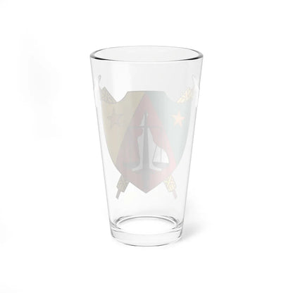 Coat of Arms of Cameroon 1960-1961 (Cameroon) (Coat of Arms) Pint Glass 16oz - Go Mug Yourself