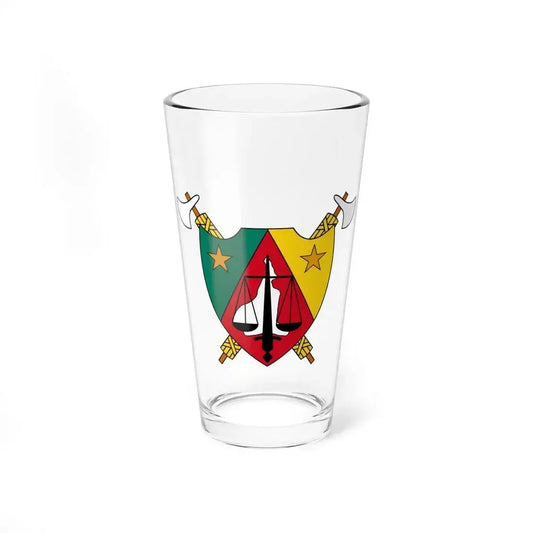 Coat of Arms of Cameroon (1960-1961) - Pint Glass 16oz 16oz - Go Mug Yourself