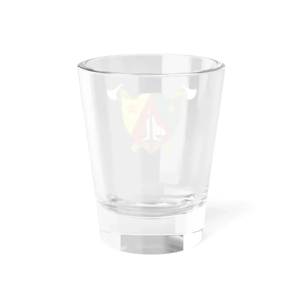 Coat of Arms of Cameroon (1960-1961) - Shot Glass 1.5oz - Go Mug Yourself