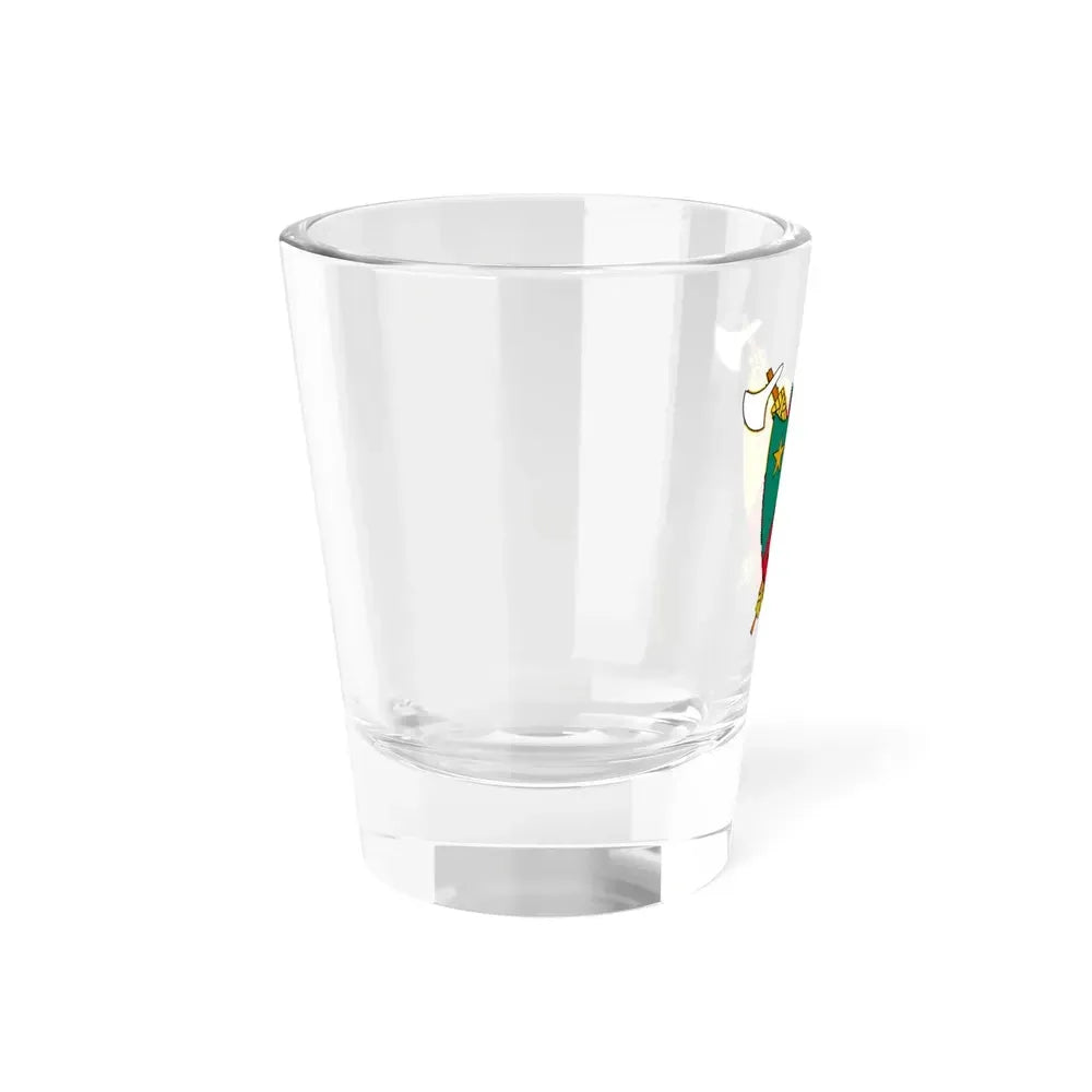 Coat of Arms of Cameroon (1960-1961) - Shot Glass 1.5oz - Go Mug Yourself