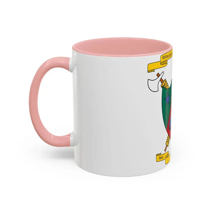 Coat of Arms of Cameroon (1961-1975) - Accent Coffee Mug - Go Mug Yourself