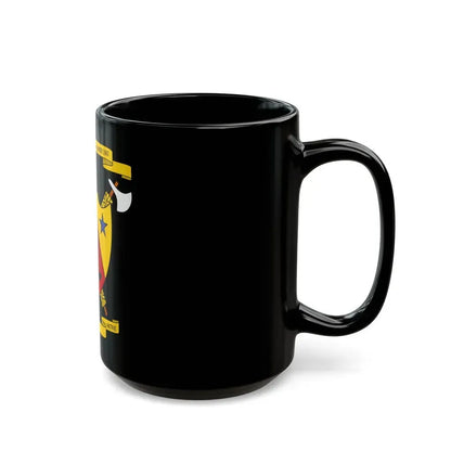 Coat of Arms of Cameroon (1961-1975) - Black Coffee Mug - Go Mug Yourself