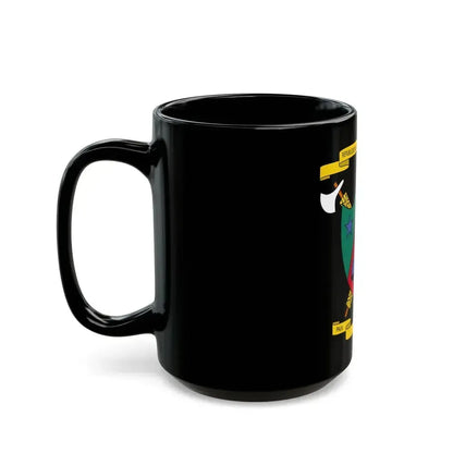 Coat of Arms of Cameroon (1961-1975) - Black Coffee Mug - Go Mug Yourself