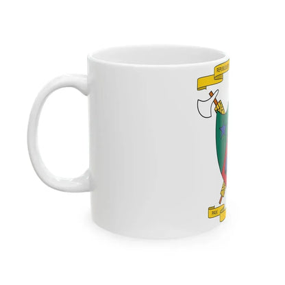 Coat of Arms of Cameroon (1961-1975) - White Coffee Mug - Go Mug Yourself