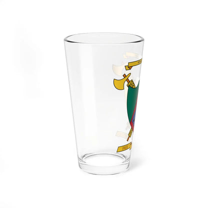 Coat of arms of Cameroon 1975-1984 (Cameroon) (Coat of Arms) Pint Glass 16oz - Go Mug Yourself