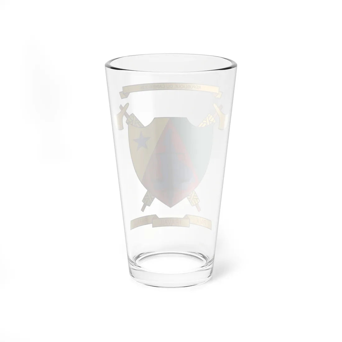 Coat of arms of Cameroon 1975-1984 (Cameroon) (Coat of Arms) Pint Glass 16oz - Go Mug Yourself