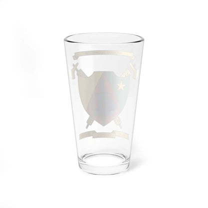 Coat of arms of Cameroon 1984-1986 (Cameroon) (Coat of Arms) Pint Glass 16oz - Go Mug Yourself