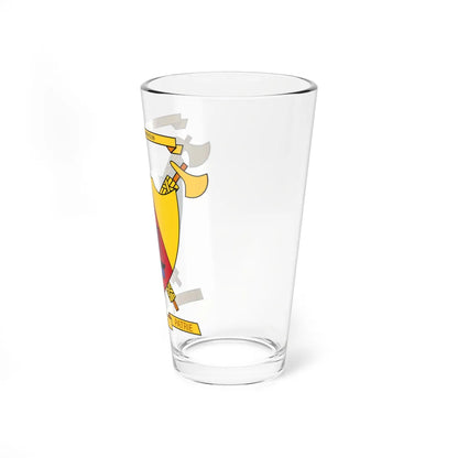 Coat of arms of Cameroon 1984-1986 (Cameroon) (Coat of Arms) Pint Glass 16oz - Go Mug Yourself